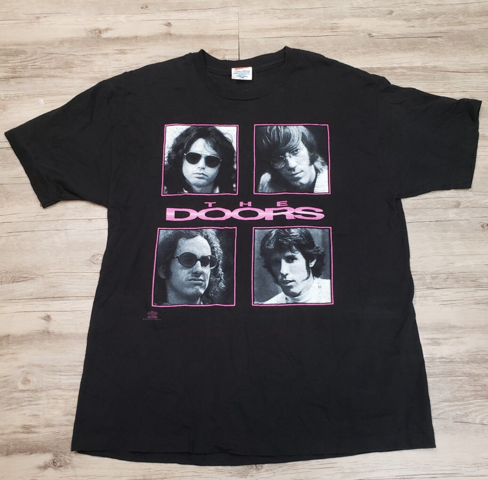 The Doors Reinvent the Gods 1993 Vintage Single-Stitch Double-Sided T-Shirt XL